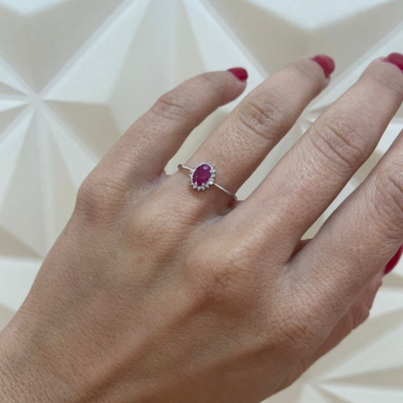 Anello Rubí 0.50 Candy Diamanti - ANELLI