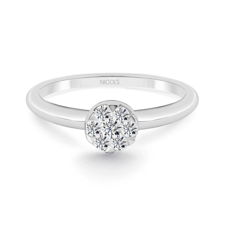 Passion Diamond Ring 0.23 White Gold 29210282011 - Brilliant Cut