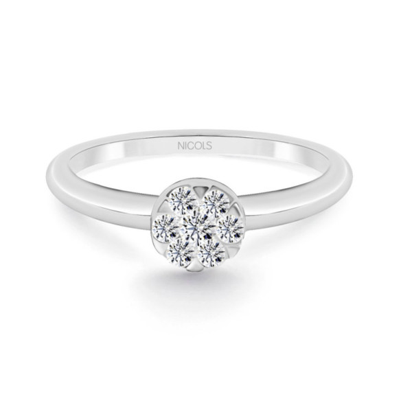 Passion Diamond Ring 0.23 White Gold 29210282011 - Brilliant Cut
