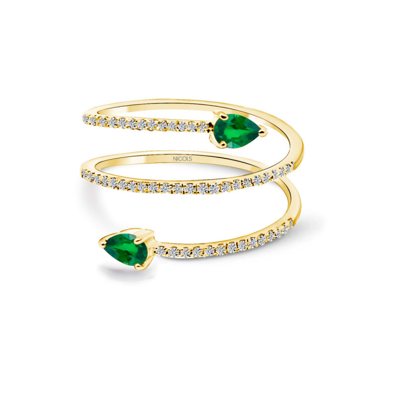 Anillo Diamantes Spiral Rings - diseños actuales