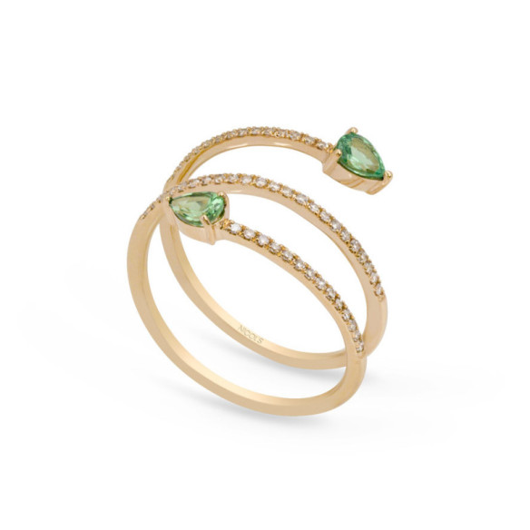 Anillo Diamantes Spiral Rings - diseños actuales