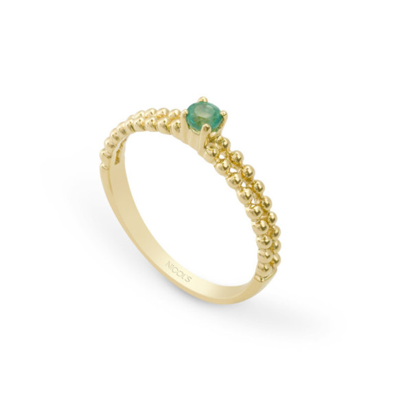 Emerald Ring LONE BOLITAS - Emerald rings