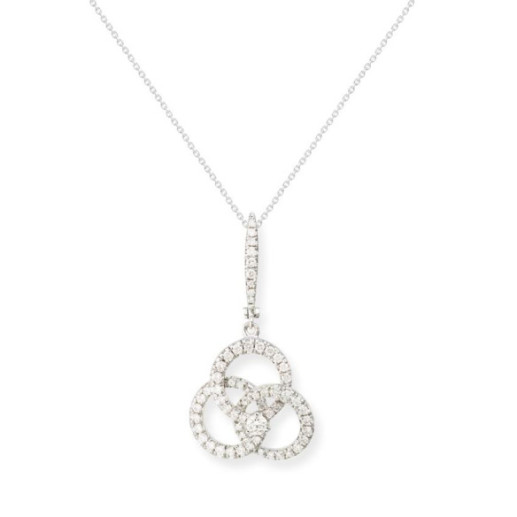 Colgante Diamantes Circulos Essentials - Colgantes de Diamantes