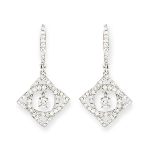 Pendientes Diamantes Rombos Essentials - Boucles d'oreilles mariées