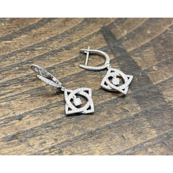 Pendientes Diamantes Rombos Essentials - Boucles d'oreilles mariées