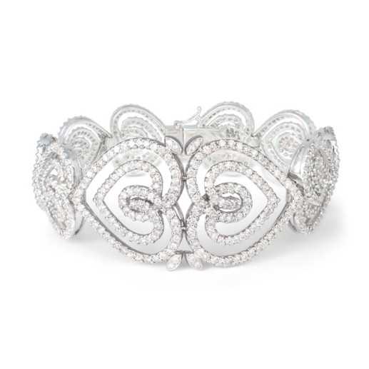 Pulsera Corazon Queen Of Hearts - Alta Joyería