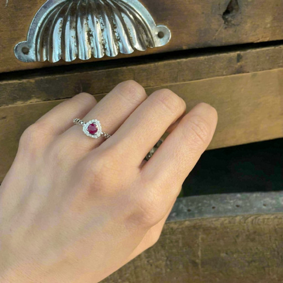 Anillo Rubi Triangle - Anillos de Rubí