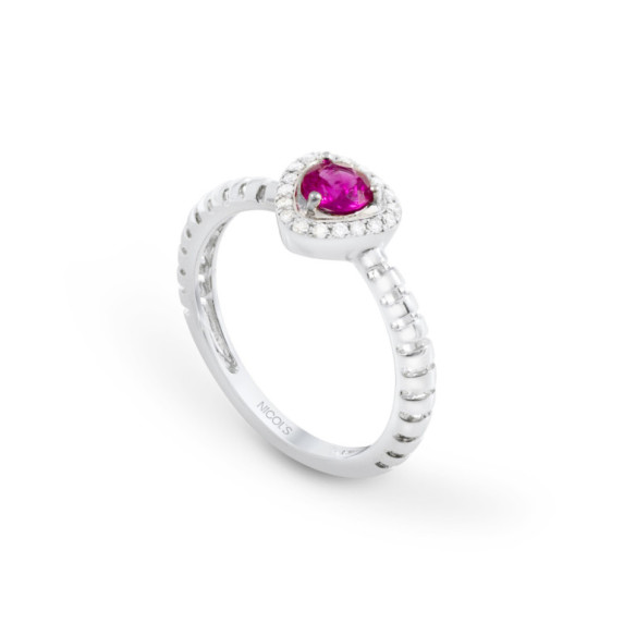 Anillo Rubi Triangle - Anillos de Rubí
