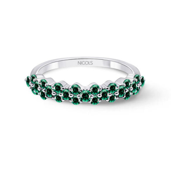 Anillo Emeraldas Honey - Anillos de Esmeralda