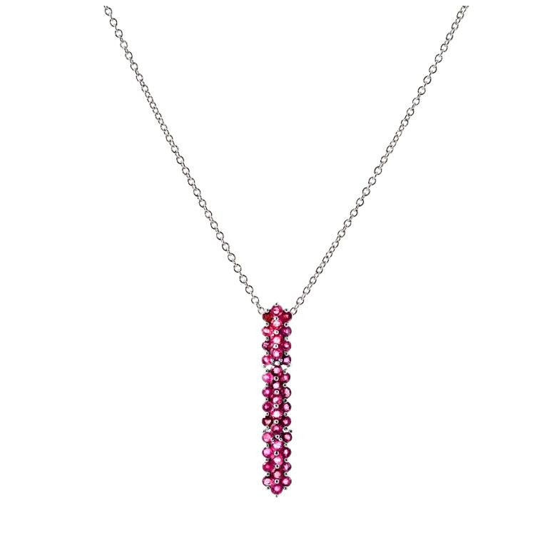 Collar Oro Panal Colourful - Colliers en pierre rouges