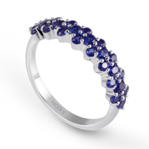 Anillo Zafiro Honey - Bagues en saphir 2