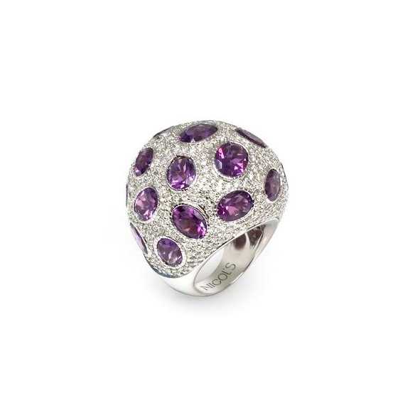 Galaxy Amethyst Ringe - Hoher Schmuck