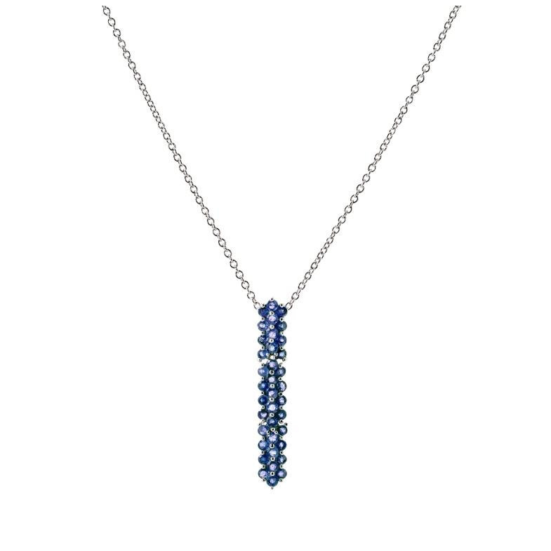 Collar Oro Panal Colourful - Colliers de pierres bleues