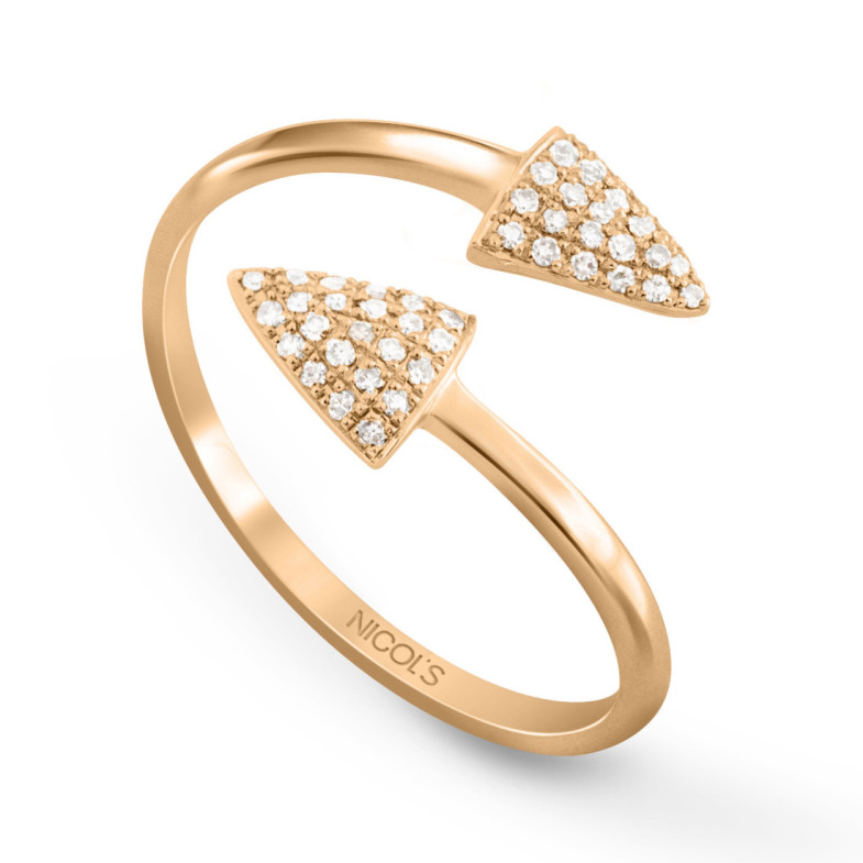 Anello delle frecce - Brillante