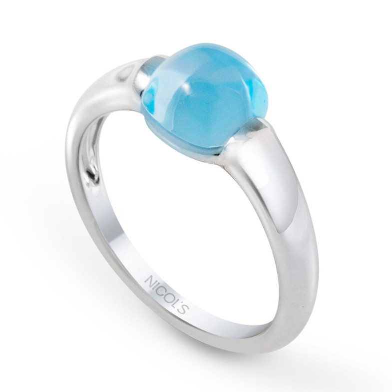 Anillo Oro Topacio Candy Stone - Anillos Otras Piedras Preciosas