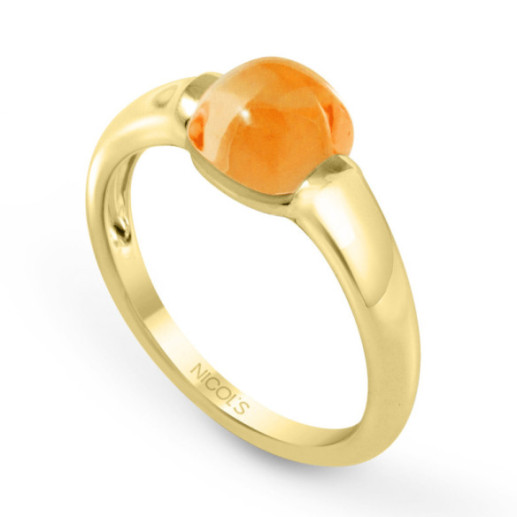 Anillo Oro Citrino Candy Stone - Bagues Autres pierres précieuses