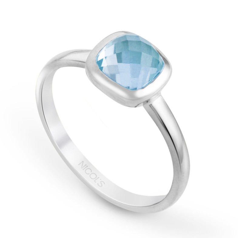Anillo Oro Topacio Candy Stone - Anillos Otras Piedras Preciosas