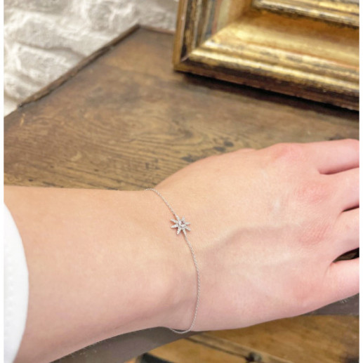 Gold Armband Star Little Details - Diamant-Armbänder 2