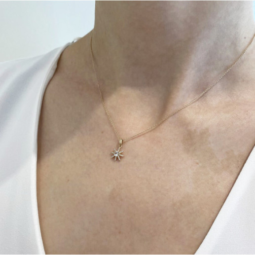 Colgante Oro Mini Details - Colgantes de Diamantes 2