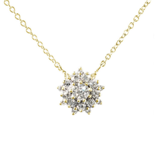 Gold Pendant MINI DETAILS - Diamond Necklaces