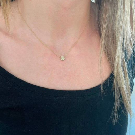 Colgante Oro Mini Details - Collares de Diamantes 2