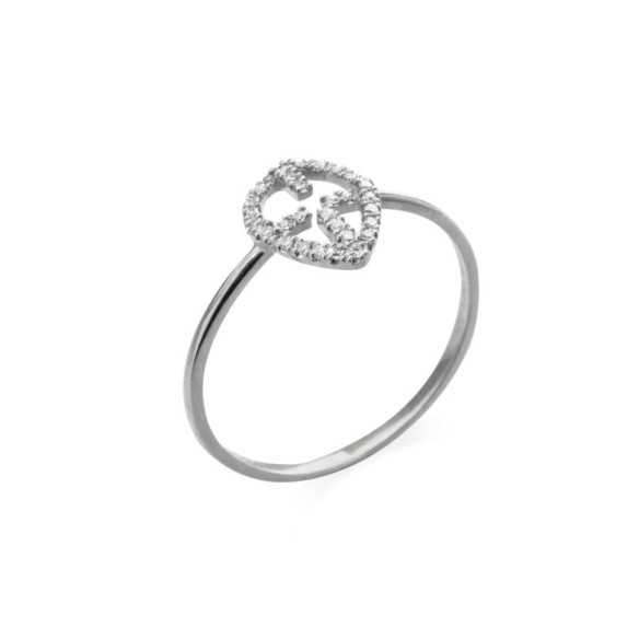 Anillo Oro Cruz Little Details - Bagues de diamant