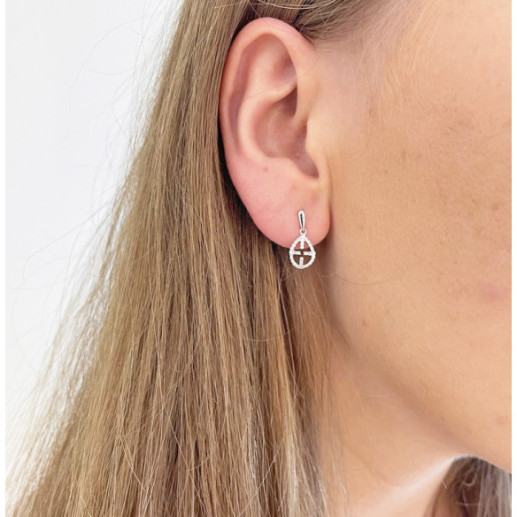 Pendientes Oro Cruz Little Details - cortos 2