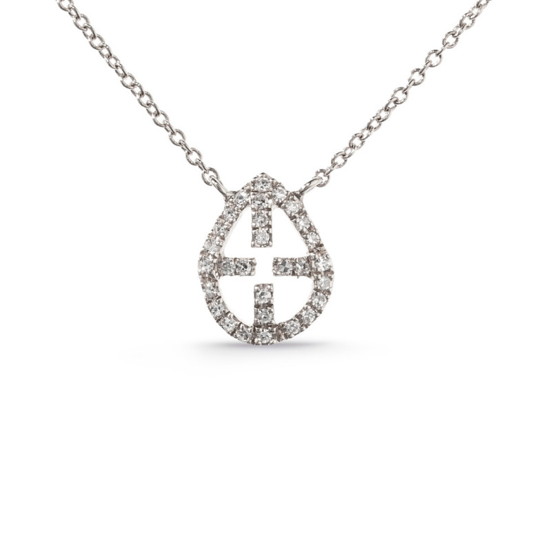 Gold Cross Necklace LITTLE DETAILS. - Necklaces
