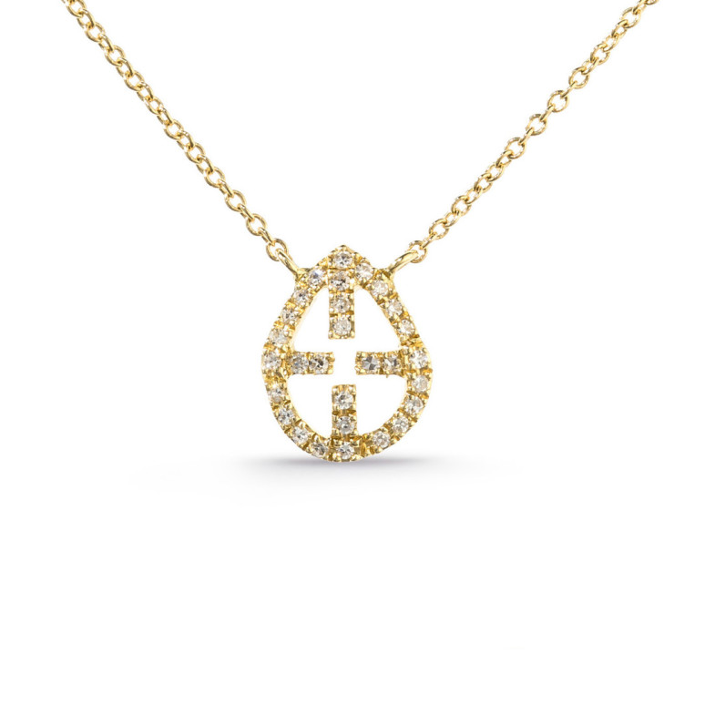 Collar Oro Cruz Little Details - Colliers diamant