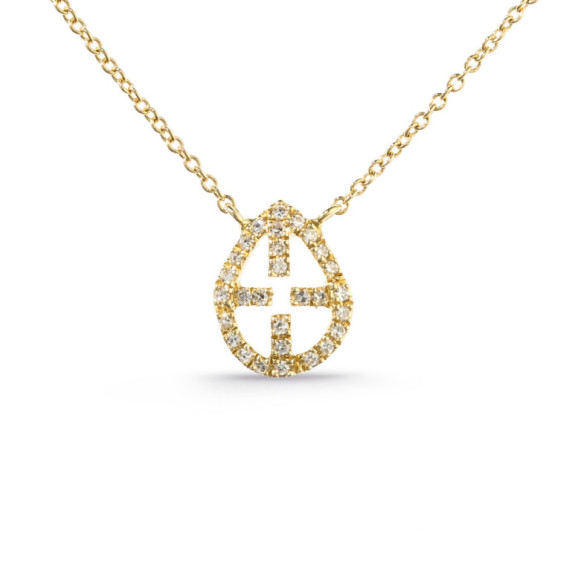 Collar Oro Cruz Little Details - Collares de Diamantes