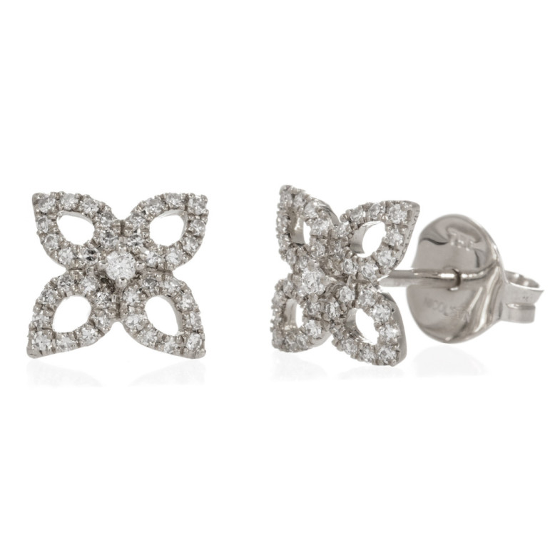 Kleine Details Goldene Stern-Spikes-Ohrringe - kurze