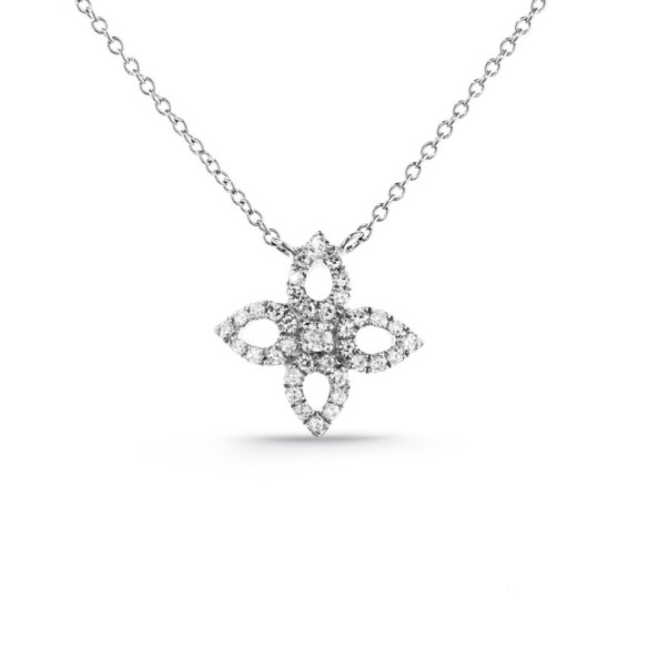 Colar Ouro Pico Flor Little Detalhes - Colares de diamantes