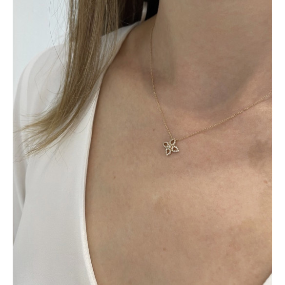 Collar Oro Flor Pico Little Details - HALSKETTEN
