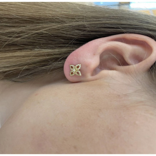 Pendientes Oro Estrella Picos Little Details - cortos 2