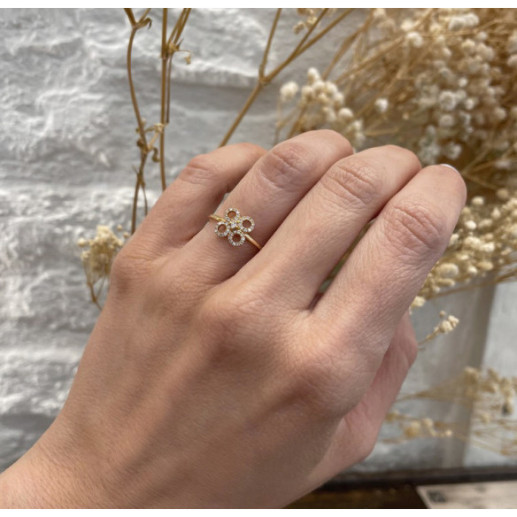 Rotonda Blumenring Kleine Details - Diamantringe 2