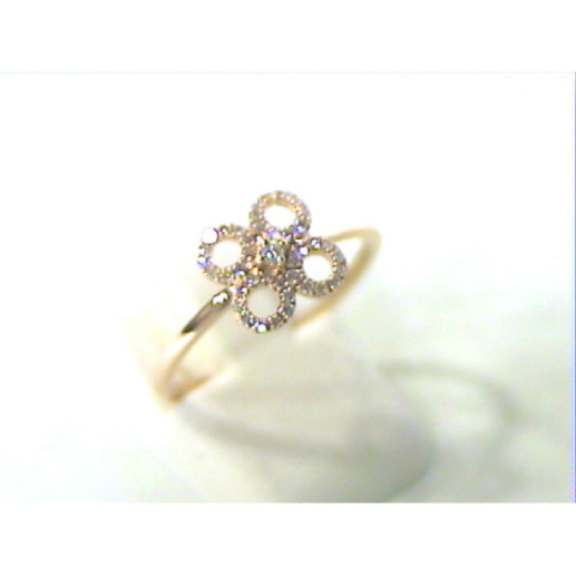 Diamond Ring Round Flower Little Details - Brillante 2