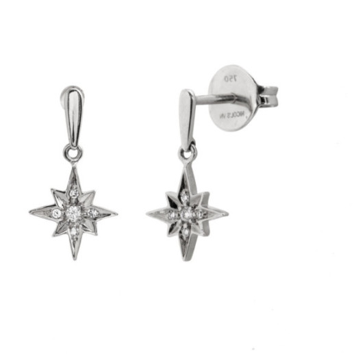Pendientes Diamantes Estrella Fugaz Little Details - cortos