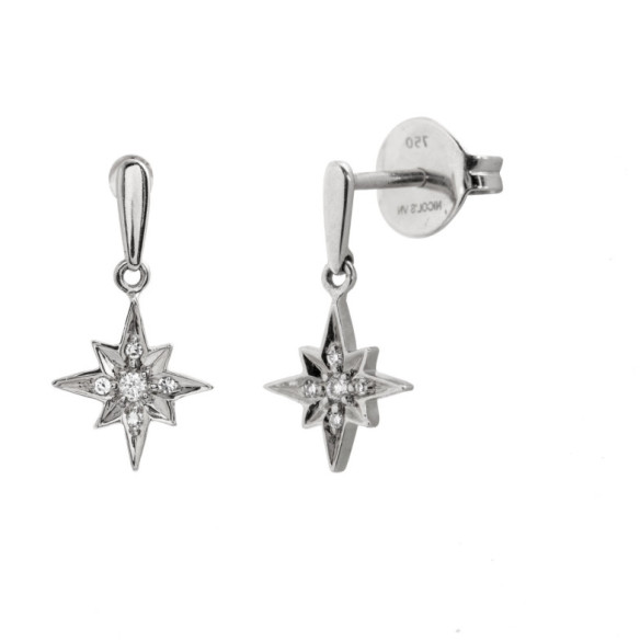 Pendientes Diamantes Estrella Fugaz Little Details - cortos