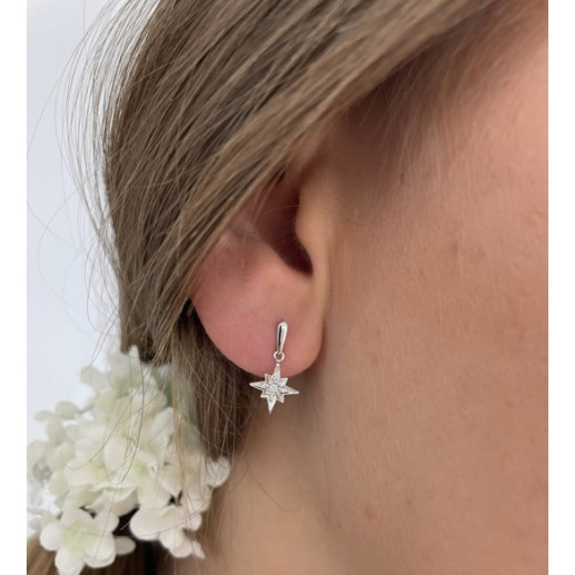 Pendientes Diamantes Estrella Fugaz Little Details - cortos 2