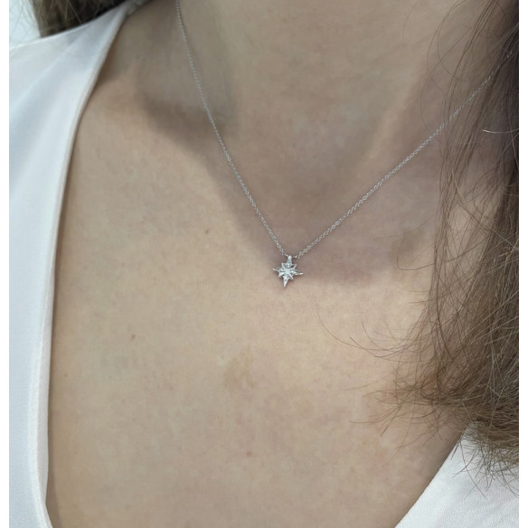 Collar Diamantes Estrella Fugaz Little Details - Diamant Halsketten