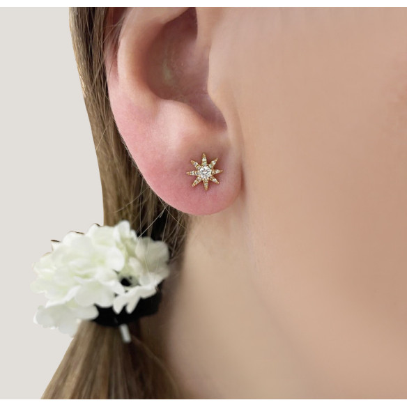 Pendientes Diamantes Estrella Lady Star - court