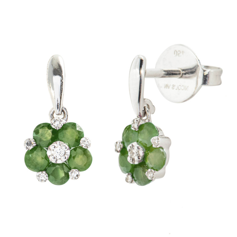 Pendientes Esmeraldas Mini Details - Pendientes de Esmeraldas