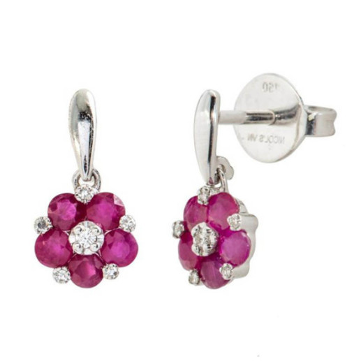 Pendientes Oro Mini Details - Pendientes de Rubi