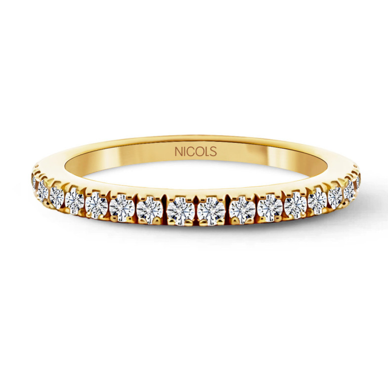 Anillo Diamantes Dafne Band - RINGE