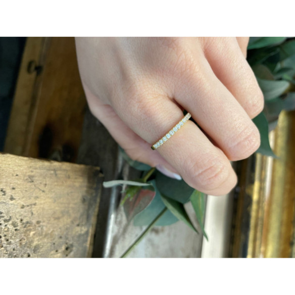 Anillo Diamantes Dafne Band - RINGE