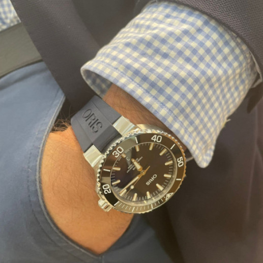 Oris Datum der Prüfung - Oris Aquis 2