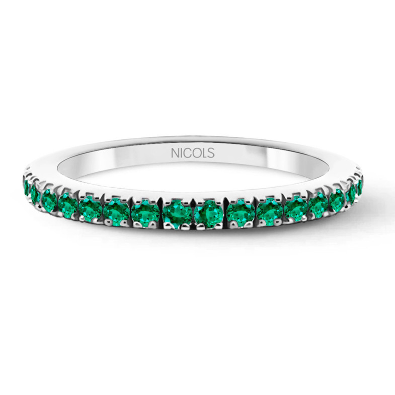 Anillo Esmeralda Dafne Band - ANILLOS