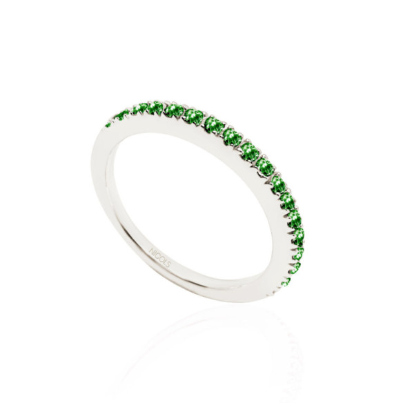 Anillo Esmeralda Dafne Band - ANILLOS
