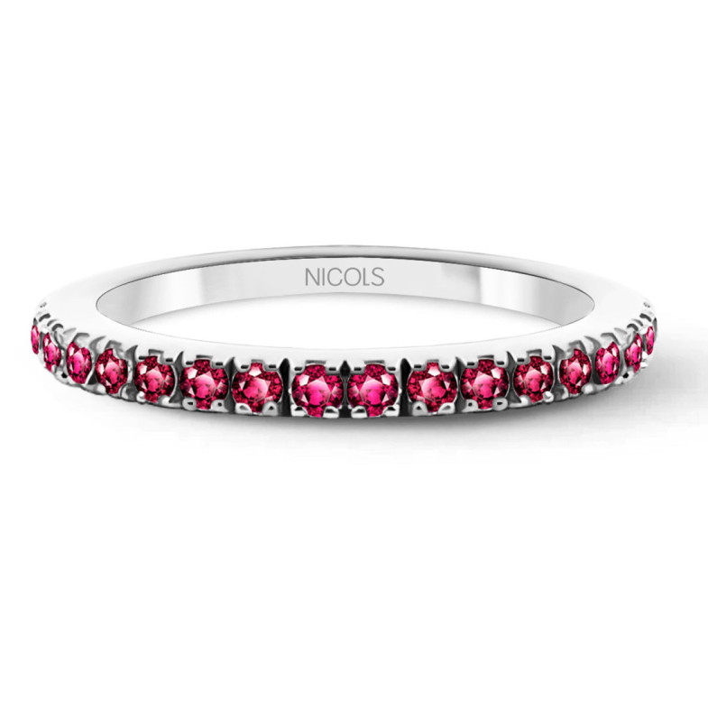Anillo Rubí Dafne Band - Rubinringe