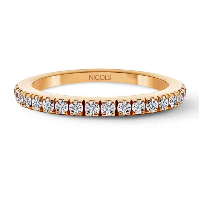 Anillo Diamantes Dafne Band - Brillant